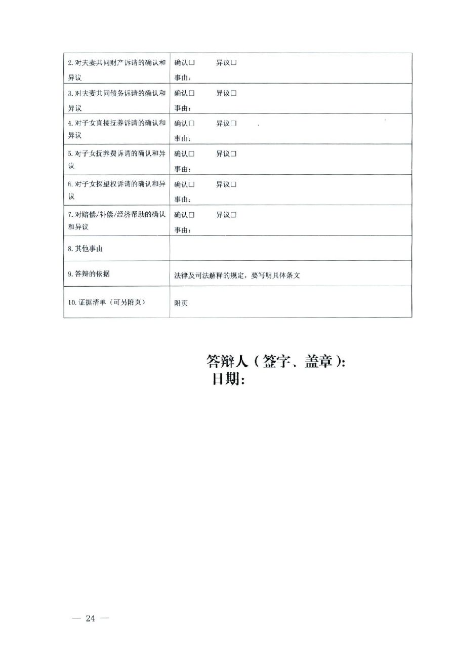 關(guān)于部分常用民事案件起訴狀、答辯狀示范文本（含文本填寫實例）_20.jpg